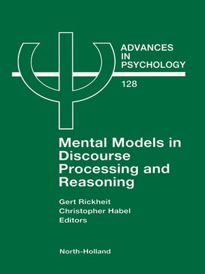 cover image of Mental Models in Discourse Processing and Reasoning